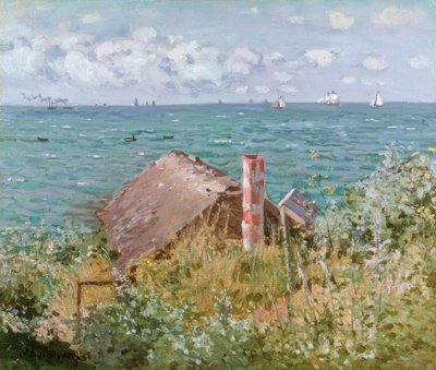 Capanna a Sainte-Adresse da Claude Monet