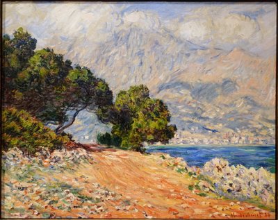 Cap Martin, vicino a Mentone da Claude Monet
