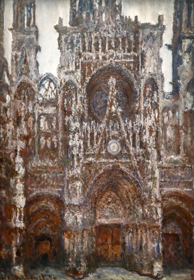 Cattedrale di Rouen, vista del portale, Armonia marrone da Claude Monet