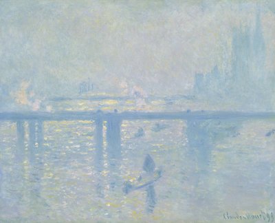 Ponte di Charing-Cross a Londra, 1899 da Claude Monet