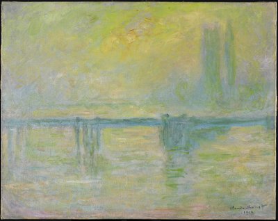 Ponte di Charing Cross: Nebbia, 1902 da Claude Monet