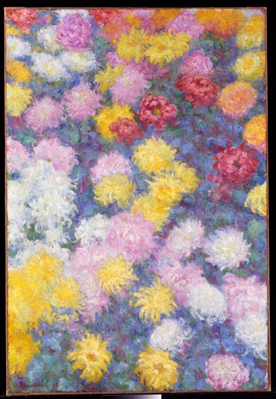 Crisantemi, 1897 da Claude Monet