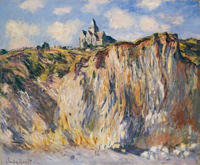 Chiesa a Varengeville, Mattina, 1882 da Claude Monet