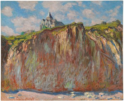 Chiesa a Varengeville, effetto mattutino da Claude Monet