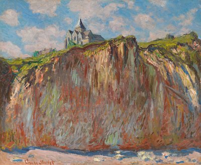 Chiesa di Varengeville, effetto mattutino da Claude Monet
