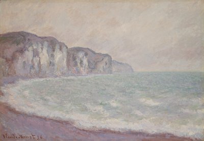 Scogliera a Pourville da Claude Monet