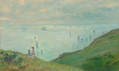 Scogliere a Pourville da Claude Monet
