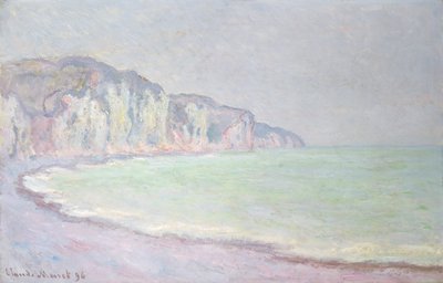 Scogliere a Pourville, 1896 da Claude Monet