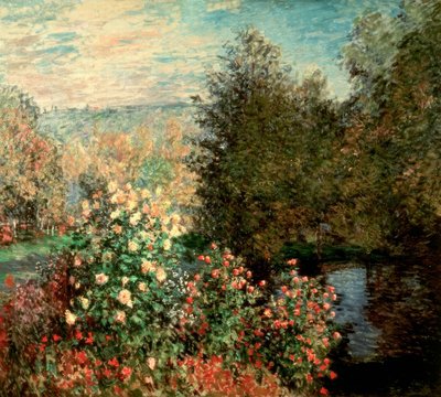 Angolo di giardino a Montgeron da Claude Monet