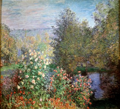 Angolo del giardino a Montgeron, c1876 da Claude Monet