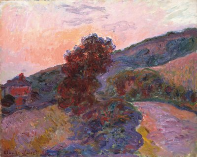 Tramonto a Giverny da Claude Monet