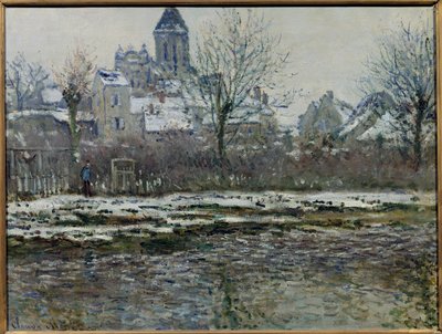 Effetto della neve a Vetheuil da Claude Monet