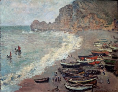Etretat, spiaggia e la Porta d