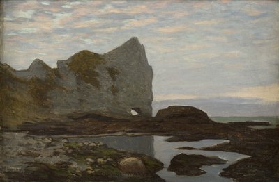 Étretat, ca 1864 da Claude Monet