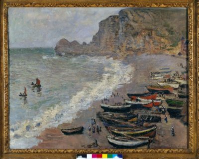 Etretat: la spiaggia e la porta d