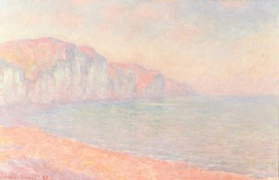 Scogliere di Pourville, la mattina da Claude Monet