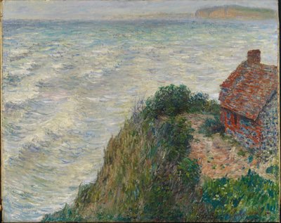 Casa del pescatore a Petit Ailly, 1882 da Claude Monet