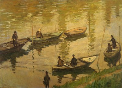 Pescatori sulla Senna da Claude Monet