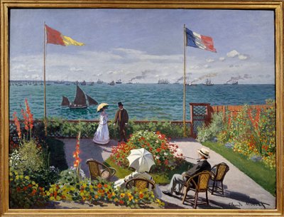 Giardino a Sainte Adresse da Claude Monet