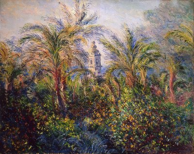 Giardino a Bordighera, impressione del mattino da Claude Monet