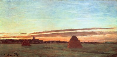 Covoni a Chailly, 1865 da Claude Monet