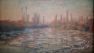 Ghiaccio, detto anche, Debacle sulla Senna 1880 da Claude Monet