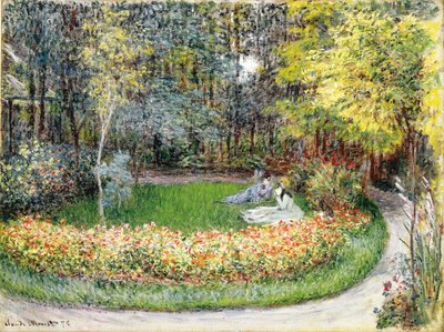 Nel giardino, 1875 da Claude Monet