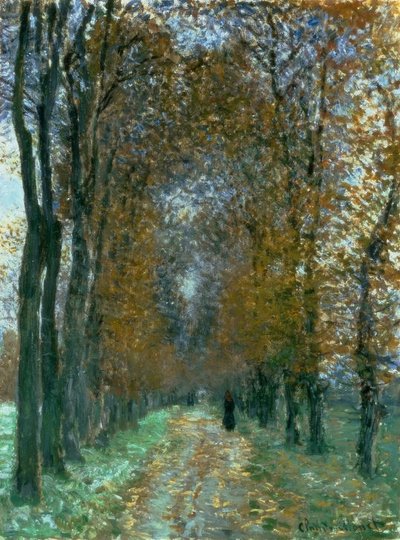 Il viale da Claude Monet