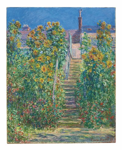 L’Escalier à Vétheuil da Claude Monet