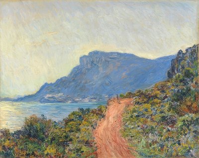 La Corniche vicino a Monaco da Claude Monet
