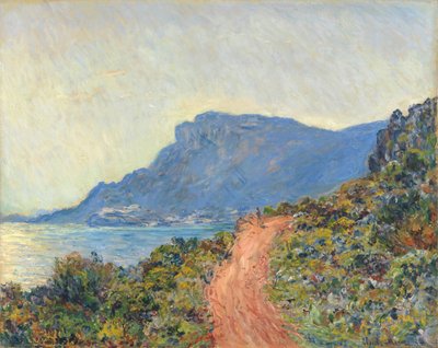 La Corniche vicino a Monaco da Claude Monet