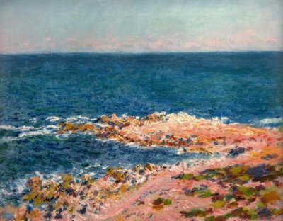 La Grande Bleue ad Antibes da Claude Monet