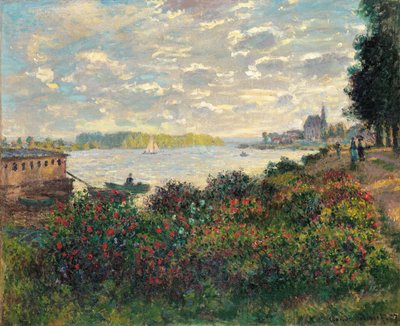 La Senna ad Argenteuil da Claude Monet