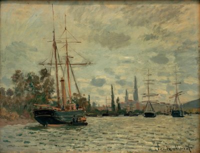 La Senna a Rouen da Claude Monet