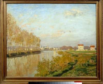 La Senna ad Argenteuil da Claude Monet