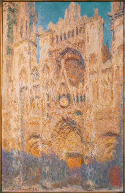 La cattedrale di Rouen da Claude Monet