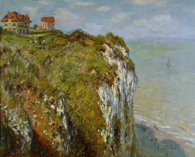 La scogliera a Dieppe da Claude Monet