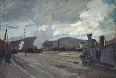 La stazione di Argenteuil da Claude Monet