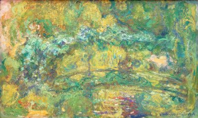 Il ponte sul bacino delle ninfee da Claude Monet