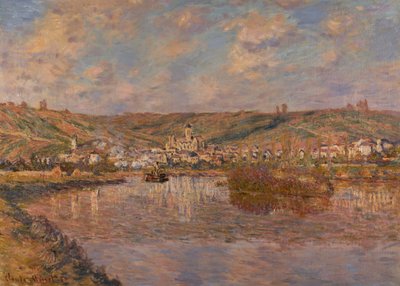 Tardo pomeriggio, Vetheuil da Claude Monet