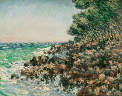 Cap Martin da Claude Monet