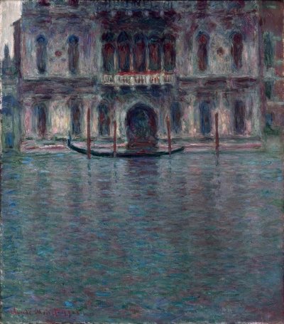 Il Palazzo Contarini, Venezia da Claude Monet