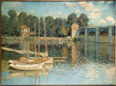 Il ponte di Argenteuil da Claude Monet