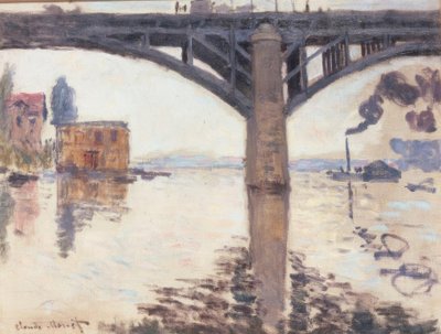 Il ponte stradale di Argenteuil da Claude Monet