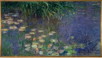 Les Nympheas (olio su tela) da Claude Monet