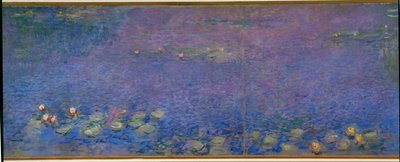 Les Nympheas: matin (olio su tela) da Claude Monet