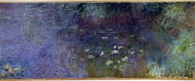 Le ninfee: mattino. Dettaglio. Dipinto di Claude Monet (1840-1926) 1914-1926. Parigi, Museo dell