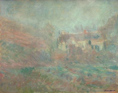 Case a Falaise, nebbia da Claude Monet