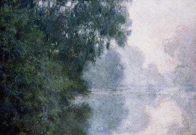 Mattina sulla Senna, effetto di nebbia, 1897 da Claude Monet
