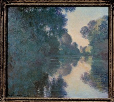 Mattina sulla Senna vicino a Giverny da Claude Monet